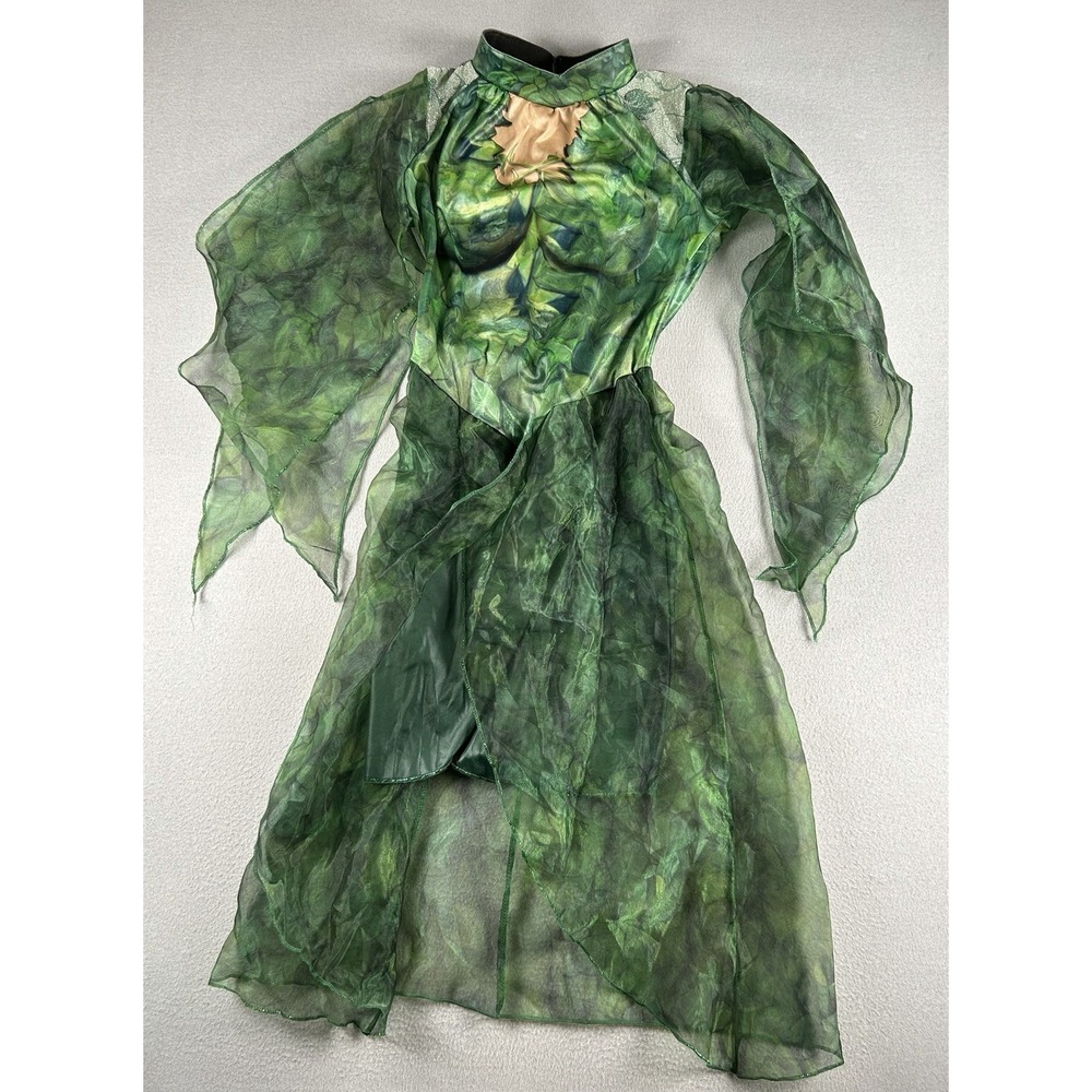 Rubies Costume Poison Ivy Green Dress Batman Womens Size SMALL